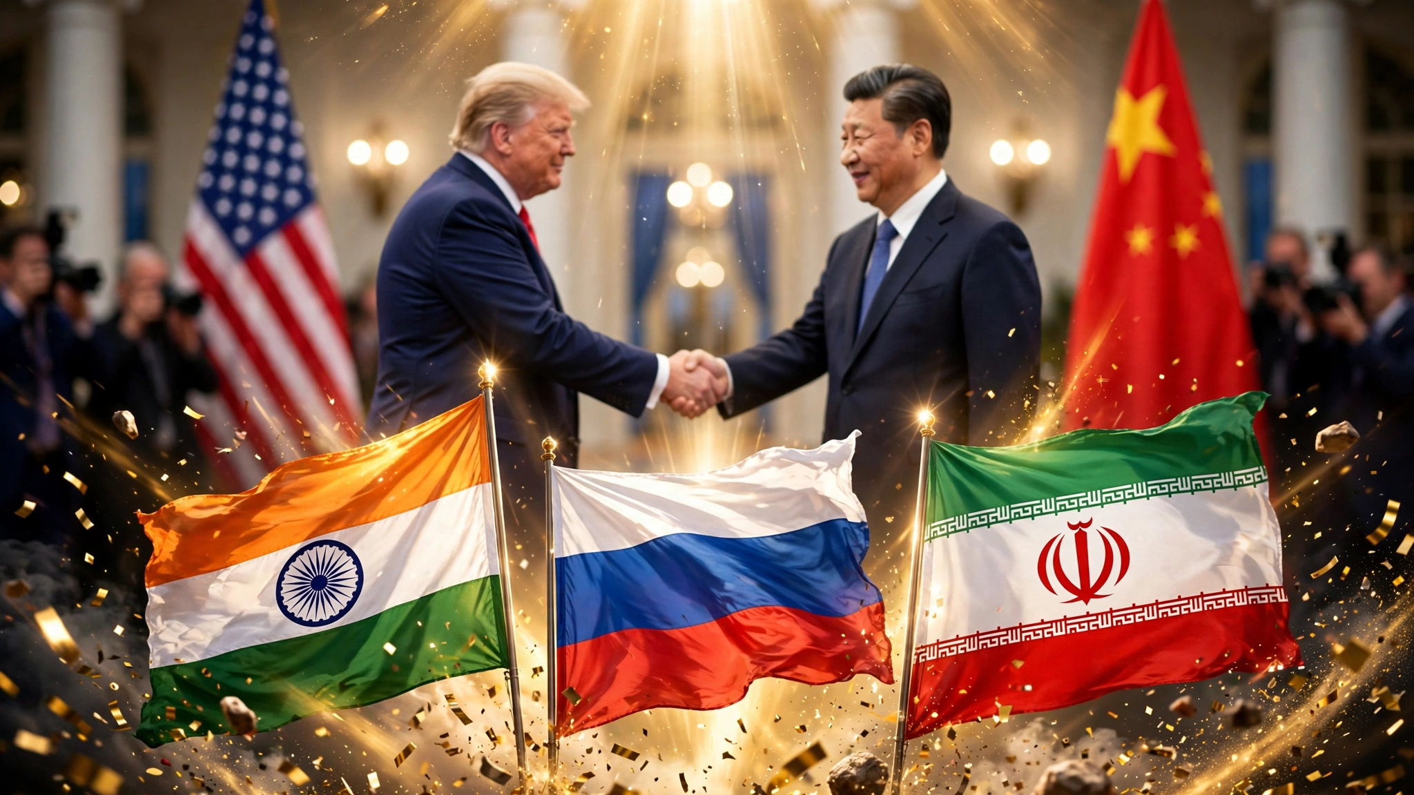 Trump courting Xi Jinping during the U.S.-China summit in Washington