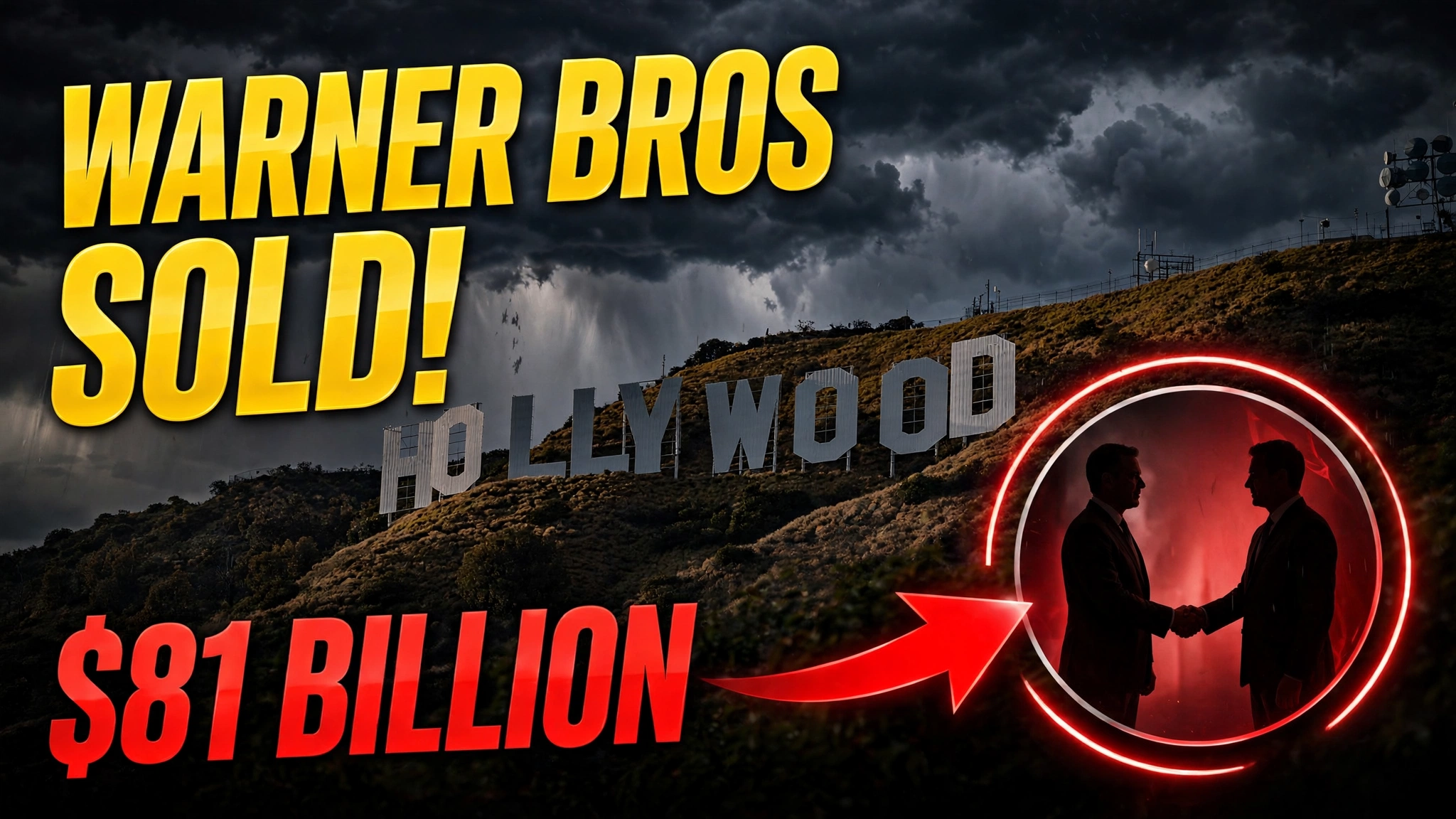 Warner Bros sold for $81 billion Paramount Skydance deal